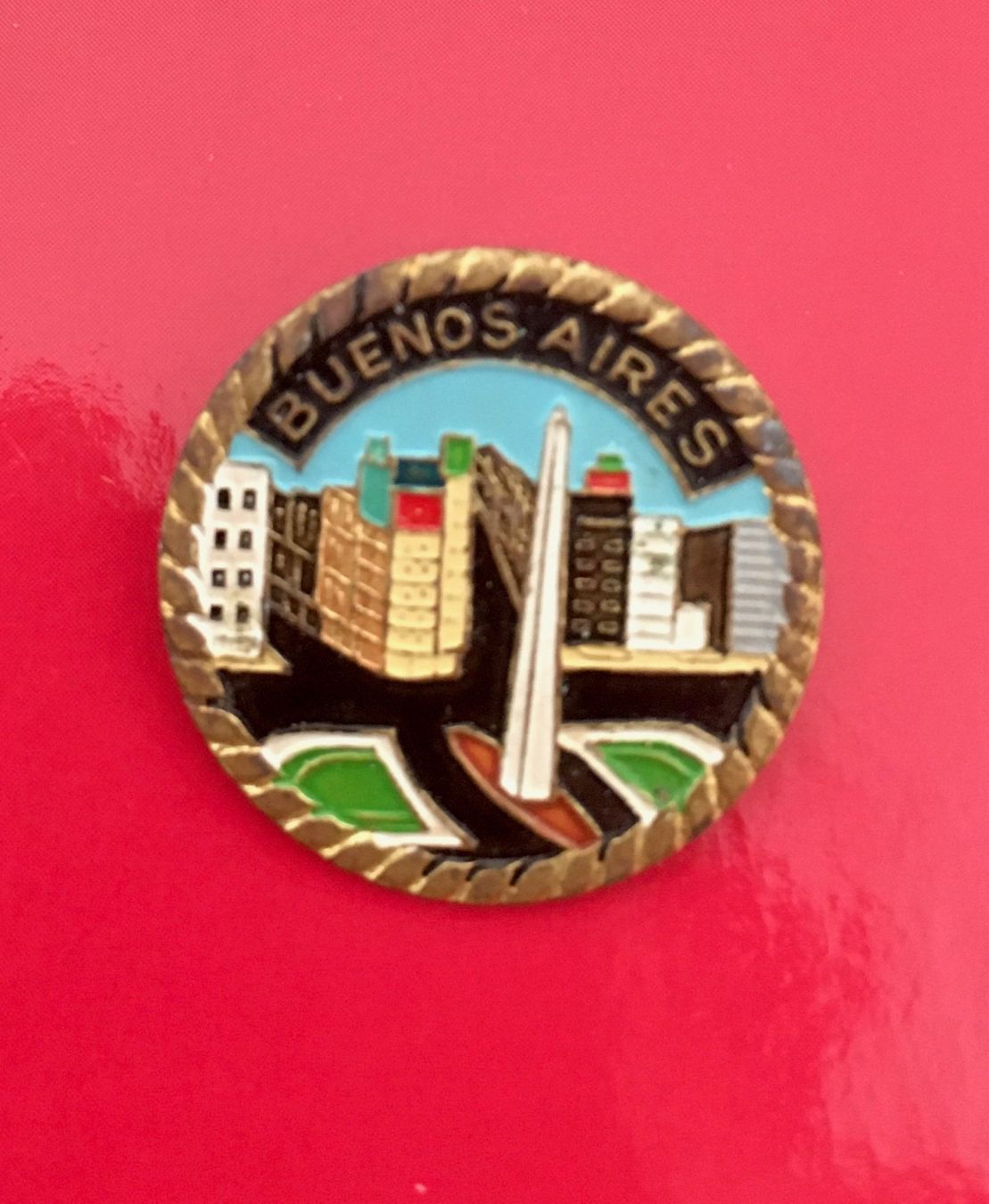 Spille & Fermagli: Vintage-Pins Argentinien – Usato da Meggen venduto da Tristar03 1