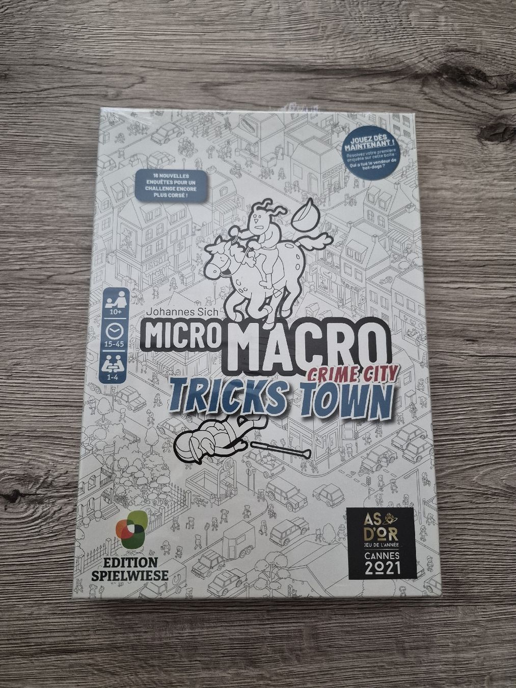 Giochi: Jeu Micro Macro Crime City Tricks Town Neuf – Nuovo e nell'imballaggio originale da St-Aubin-Sauges venduto da val_xz9c