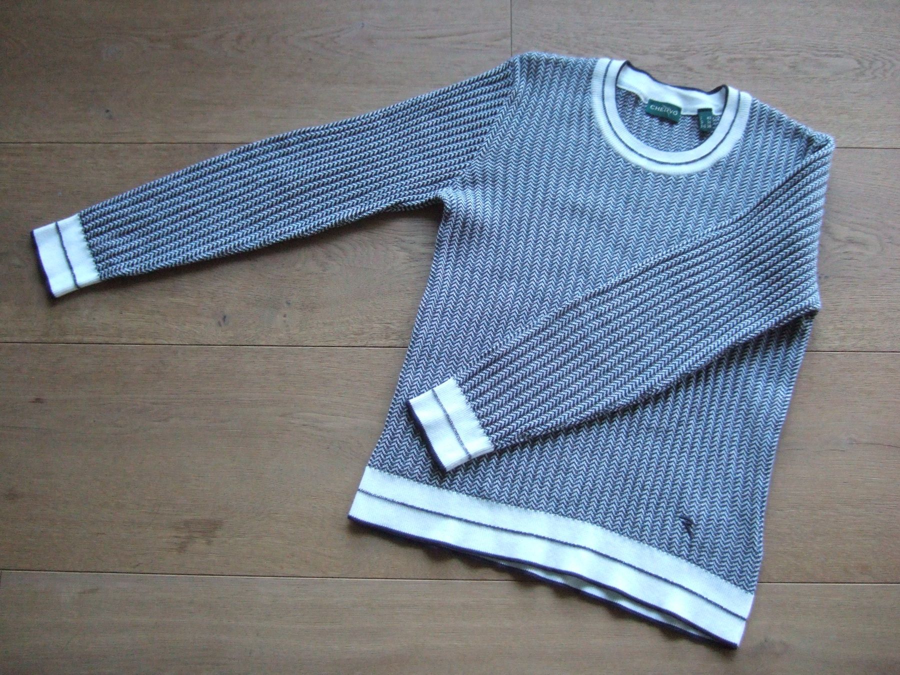 Maglioni & Felpe: Pullover schwarz/weiss von Chervo Golfkleider, Gr. 36 NEU – Nuovo (secondo la descrizione) da Mörschwil venduto da paecklitante