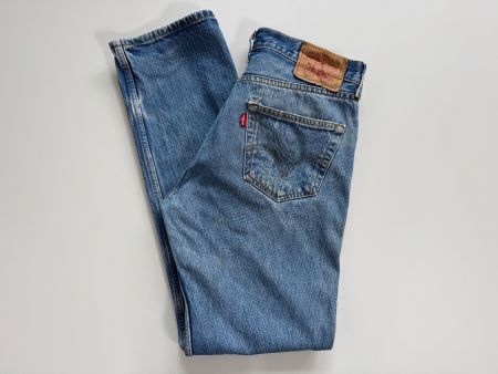Levis 501 denim W34 L36 with history