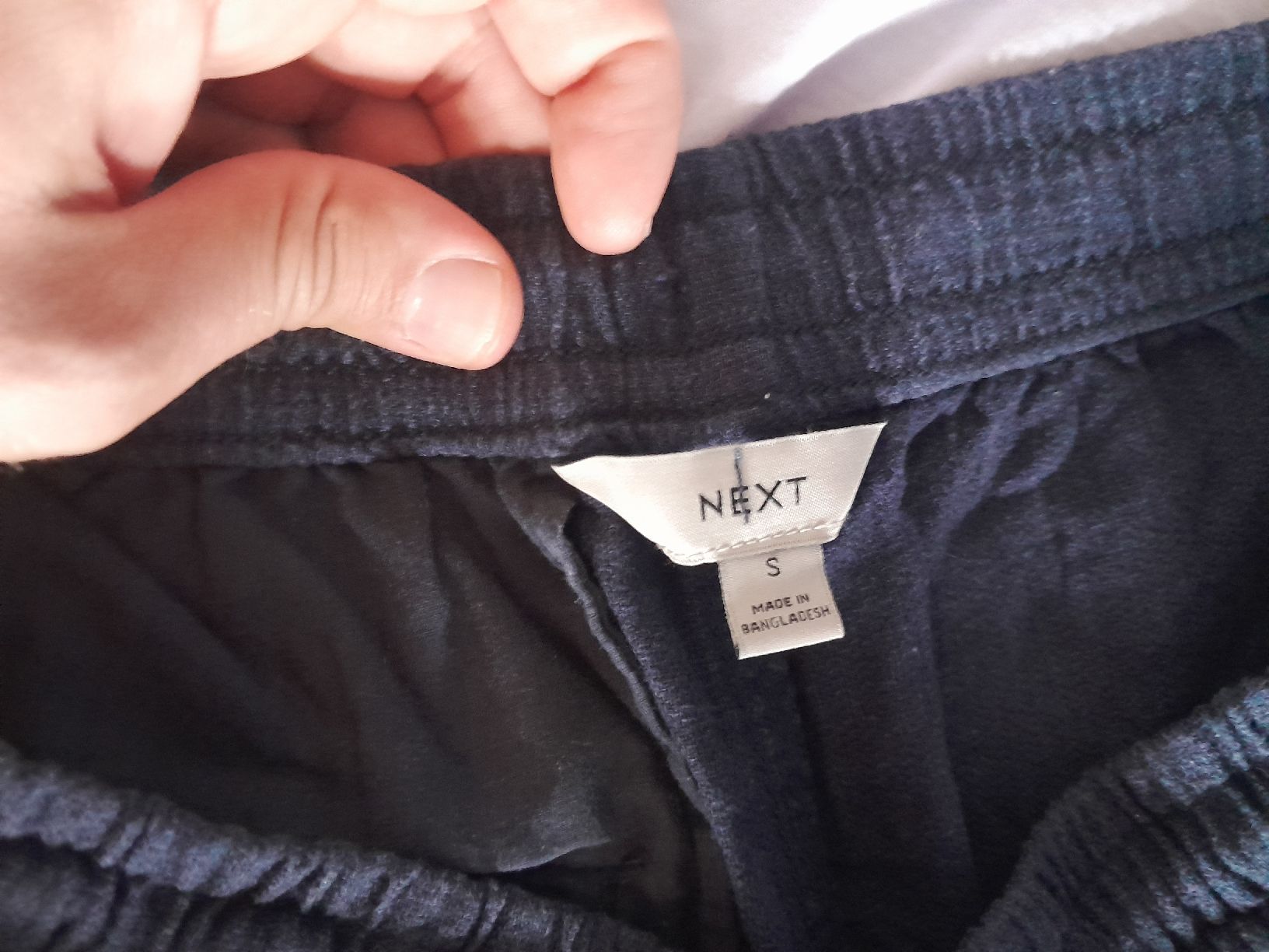 Next Pantaloni: short bleu marine, lin coton taille S – Usato da Genève venduto da ang_fd8z 2