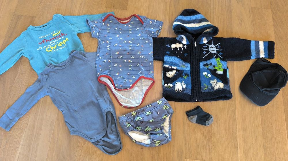 Ensembles coordonnés: Jungs / Jungen Kinderkleider-Paket, Gr. 74 (24 Teile) Sommer – D'occasion à Lufingen par Laudine_G 3