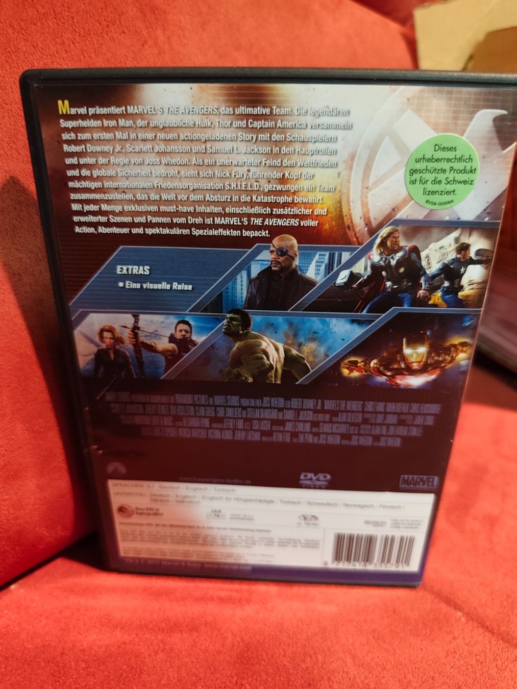 Tutti i DVDs: Marvel's The Avengers DVD – Usato da Zofingen venduto da noise123 1