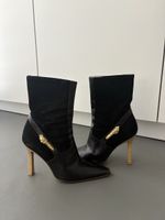 Orginale Stiefeletten Gucci schwarz Leder