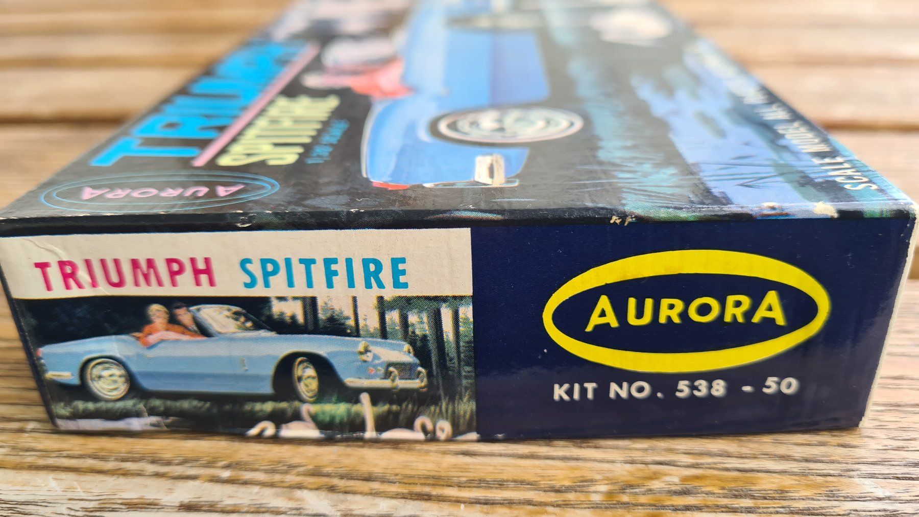 Triumph Modellini d'auto: AURORA TRIUMPH Spitfire 4 Mk2 – Usato da Basel venduto da Solarbebop 2