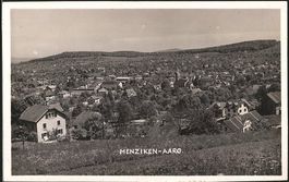 Menziken AG Totalansicht  , 1920