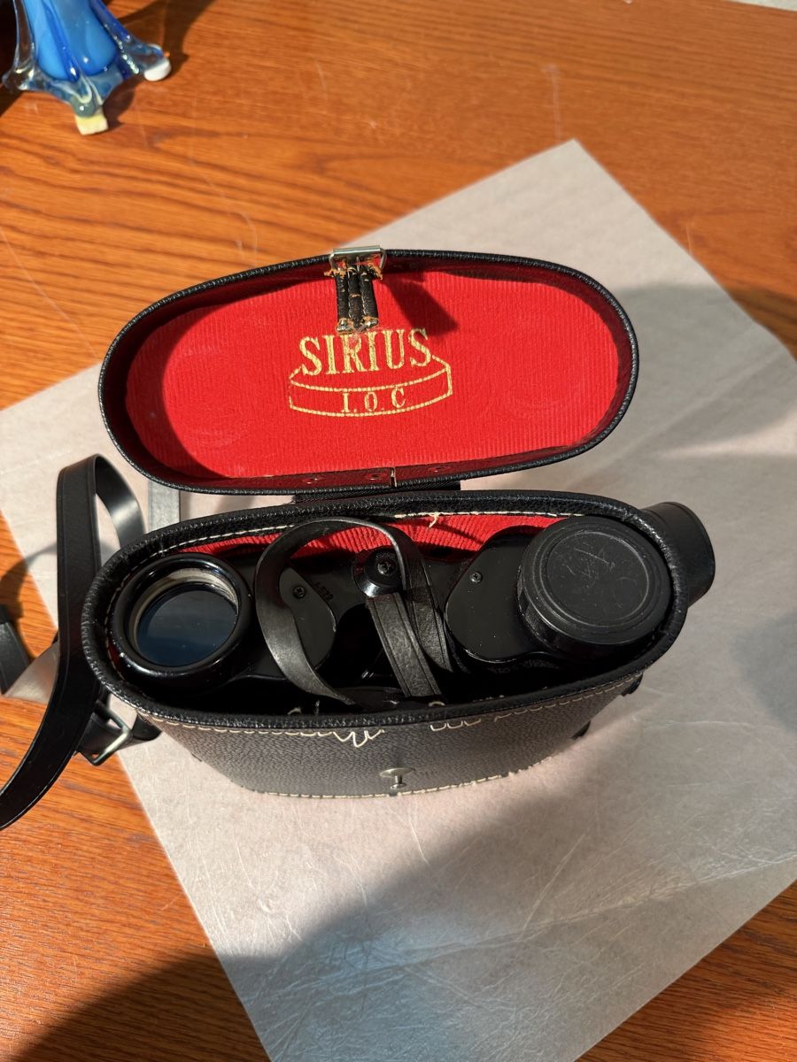 Binocoli: Sirius Coated Optics 8x30 binoculars with a leather case – Usato da Lausanne venduto da vas_mbk2 5