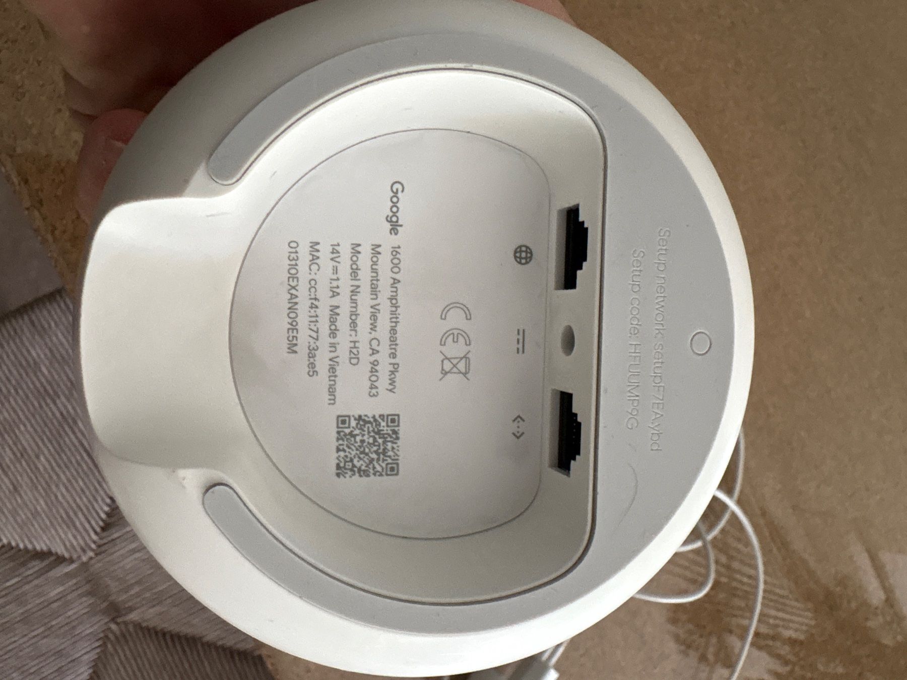 Modem & Router: Google Nest Wifi Router (Modell H2D) – Usato da Basel venduto da jth_2cnw 1