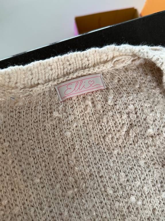 Giacche: Bouclé Knit Cardigan  Beige – Usato da Steinhausen venduto da deikoon 3
