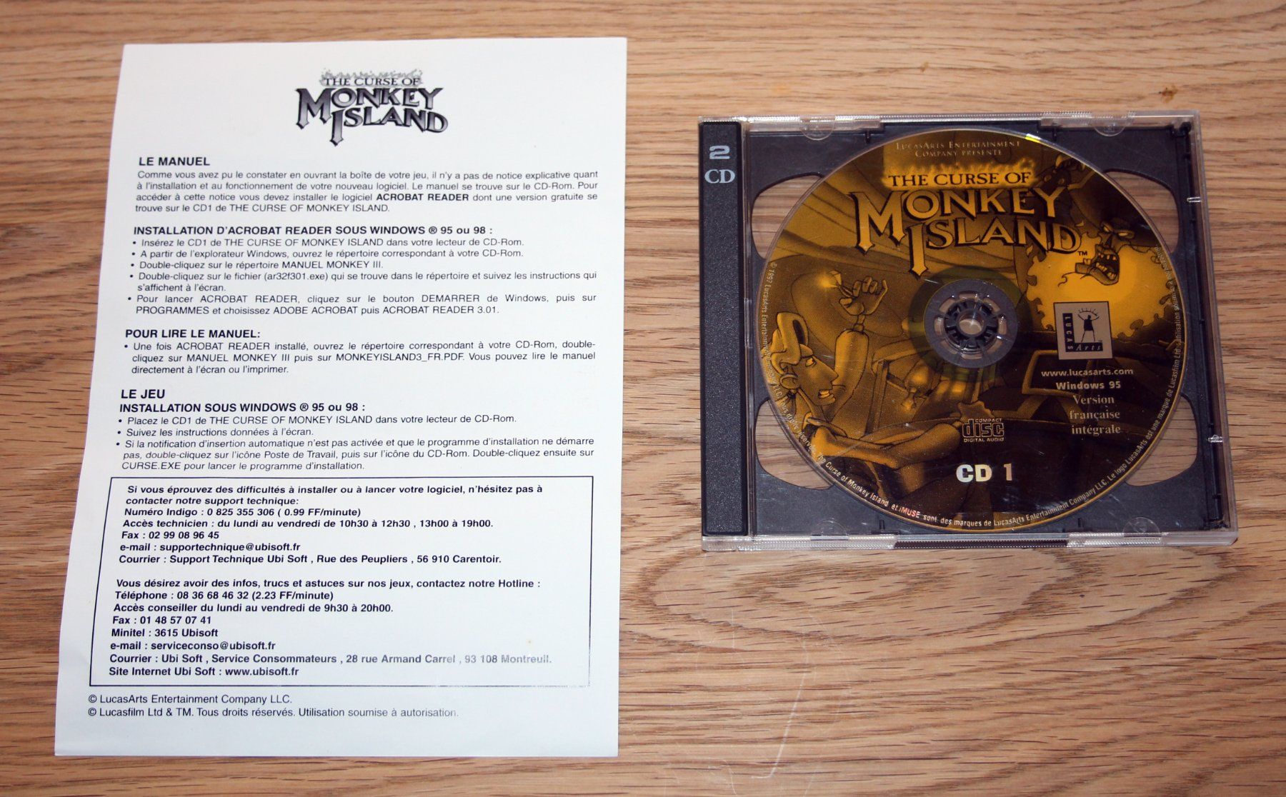 Giochi: Collection LucasArts Monkey + Indy (VF) – Usato da Münchenbuchsee venduto da Chaoo 3