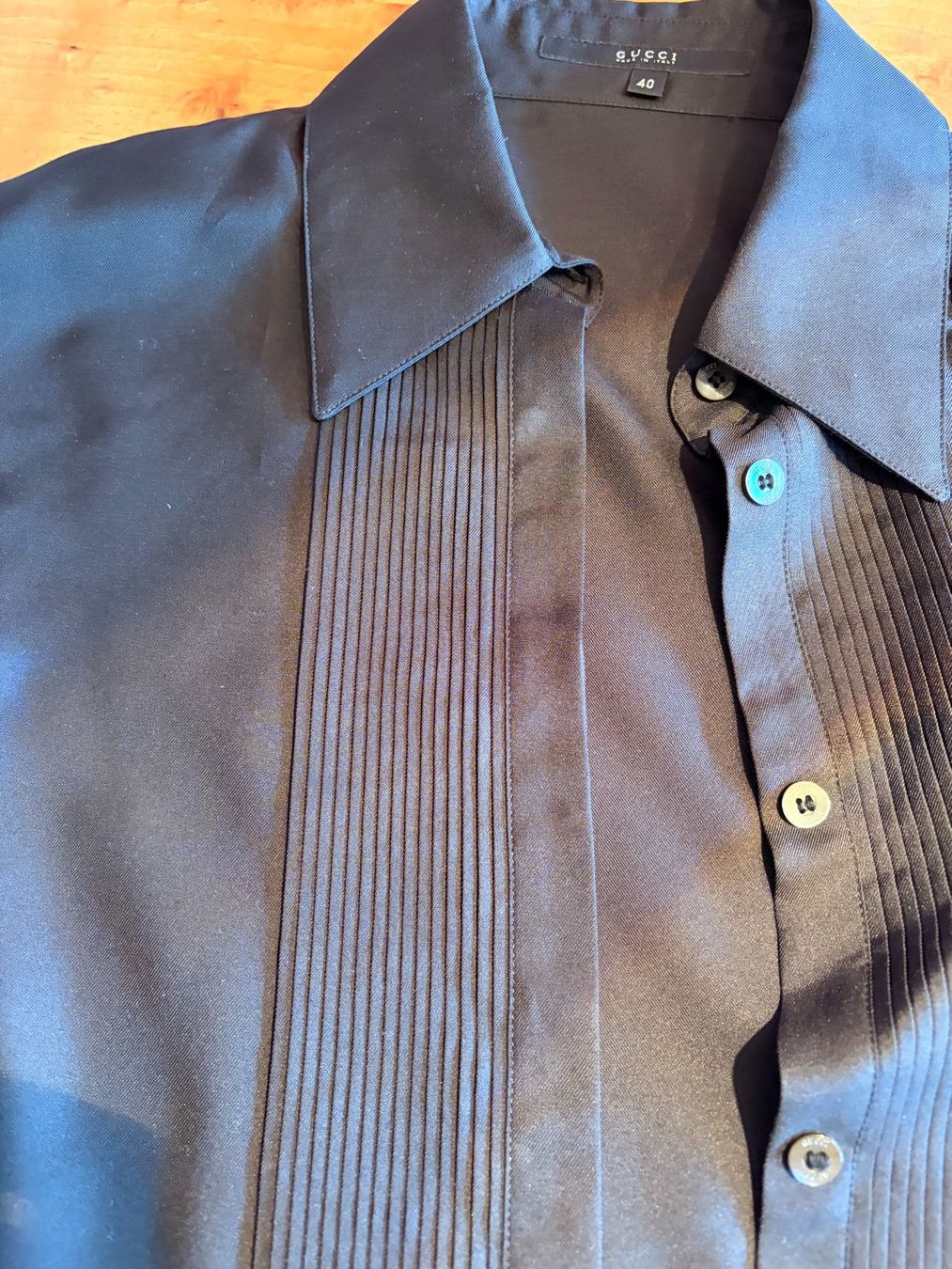 Gucci Chemisiers: Gucci Smoking Bluse Dame – D'occasion à Zollikerberg par Beeny7337 1
