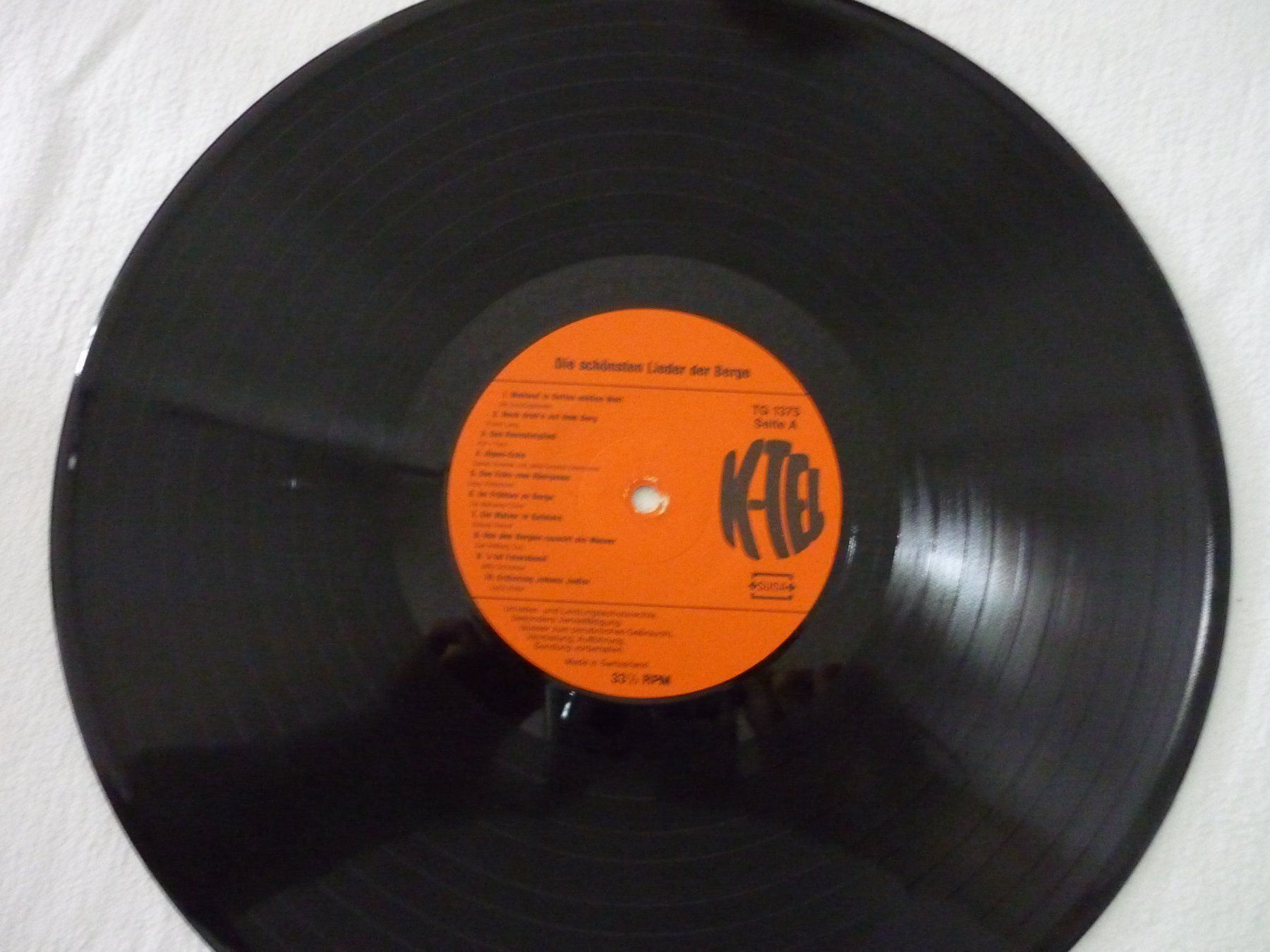 Dischi in vinile: Die schönsten Lieder der Berge Schallplatte – Usato da Vaduz venduto da red94angel 2