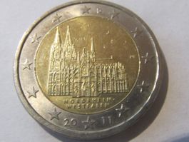 2 €uro Gedenkmünze  Deutschland  Nordrheinfestfalen