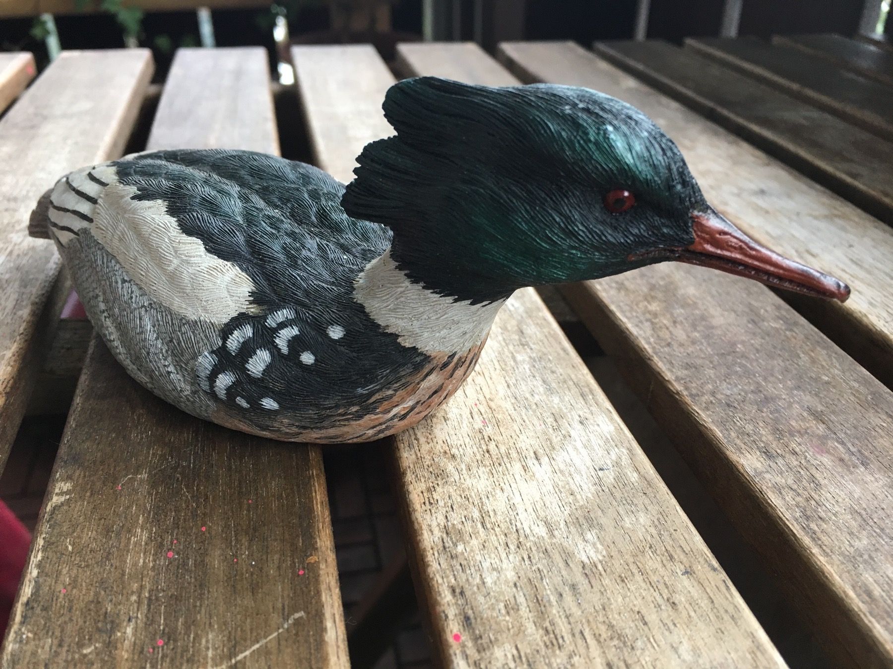 Figuren: Keramik Figur (Mittelsäger) – Gebraucht aus Bauma von Budgerigar 2