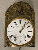 Wunderbare Comptoise Wanduhr um 1850