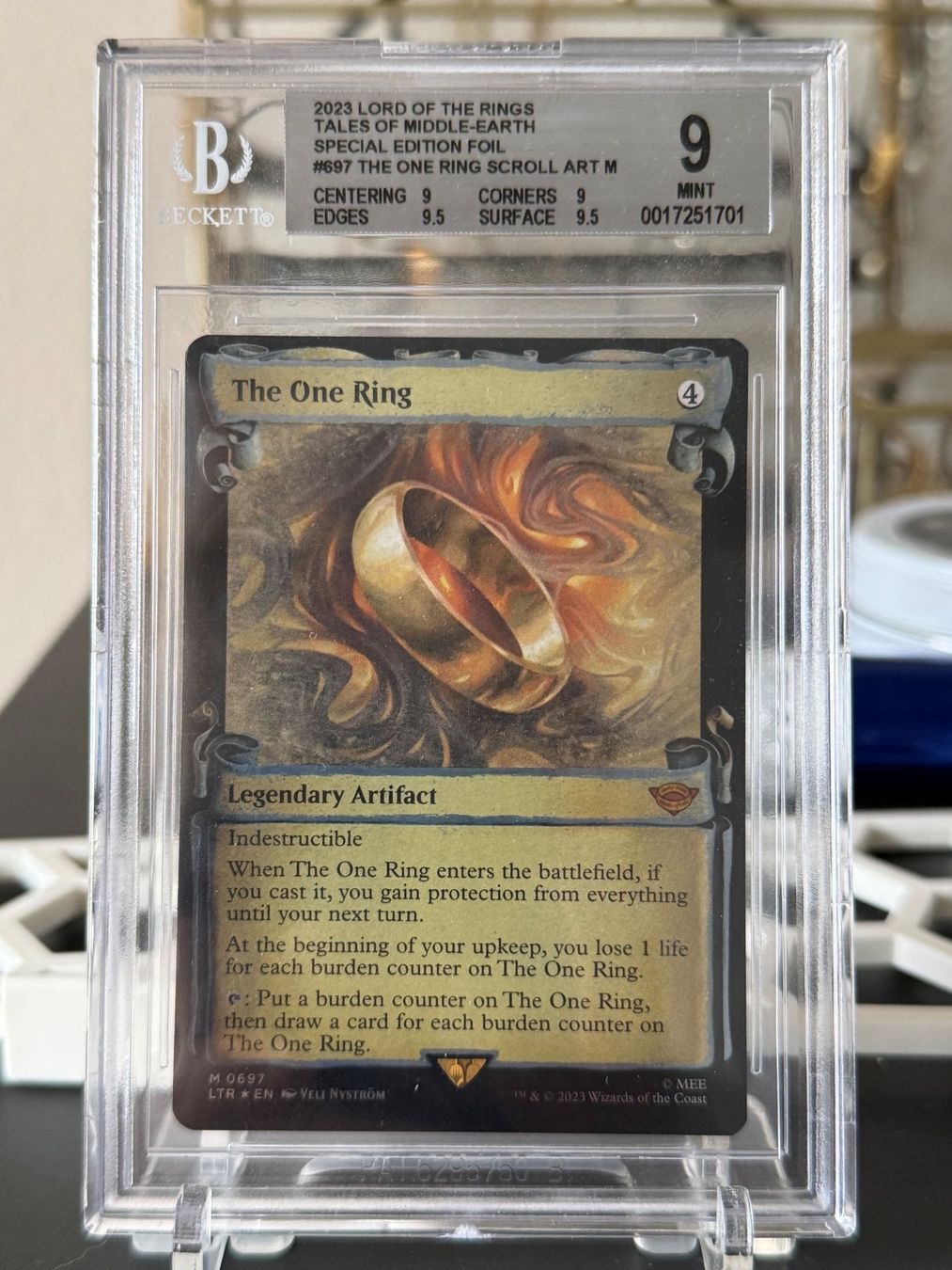 Magic The Gathering Carte collezionabili: MTG - The One Ring -  Special Edition Showcase FOIL BGS 9 – Nuovo (secondo la descrizione) da Cossonay-Ville venduto da ask_7s7p