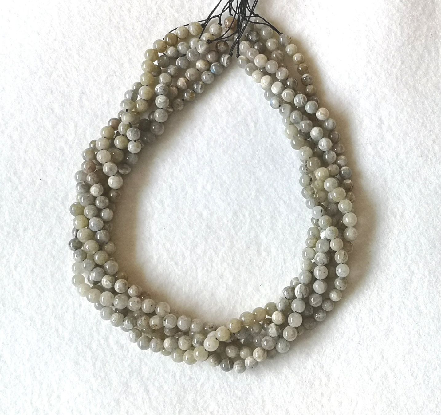 Pietre preziose: Labradorit, Beads 8mm, Strang – Nuovo e nell'imballaggio originale da Rümlang venduto da 21f 1