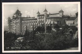 AK Caux, Palace, 1929