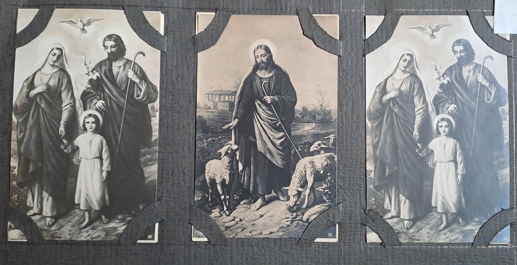 Cartes postales: 12 antike nostalgische Kitschkarten, Kinder, Christusbilder – D'occasion à Trogen par Limboo 4