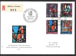 R-FDC Pro Patria Serie 1971; B150-B153