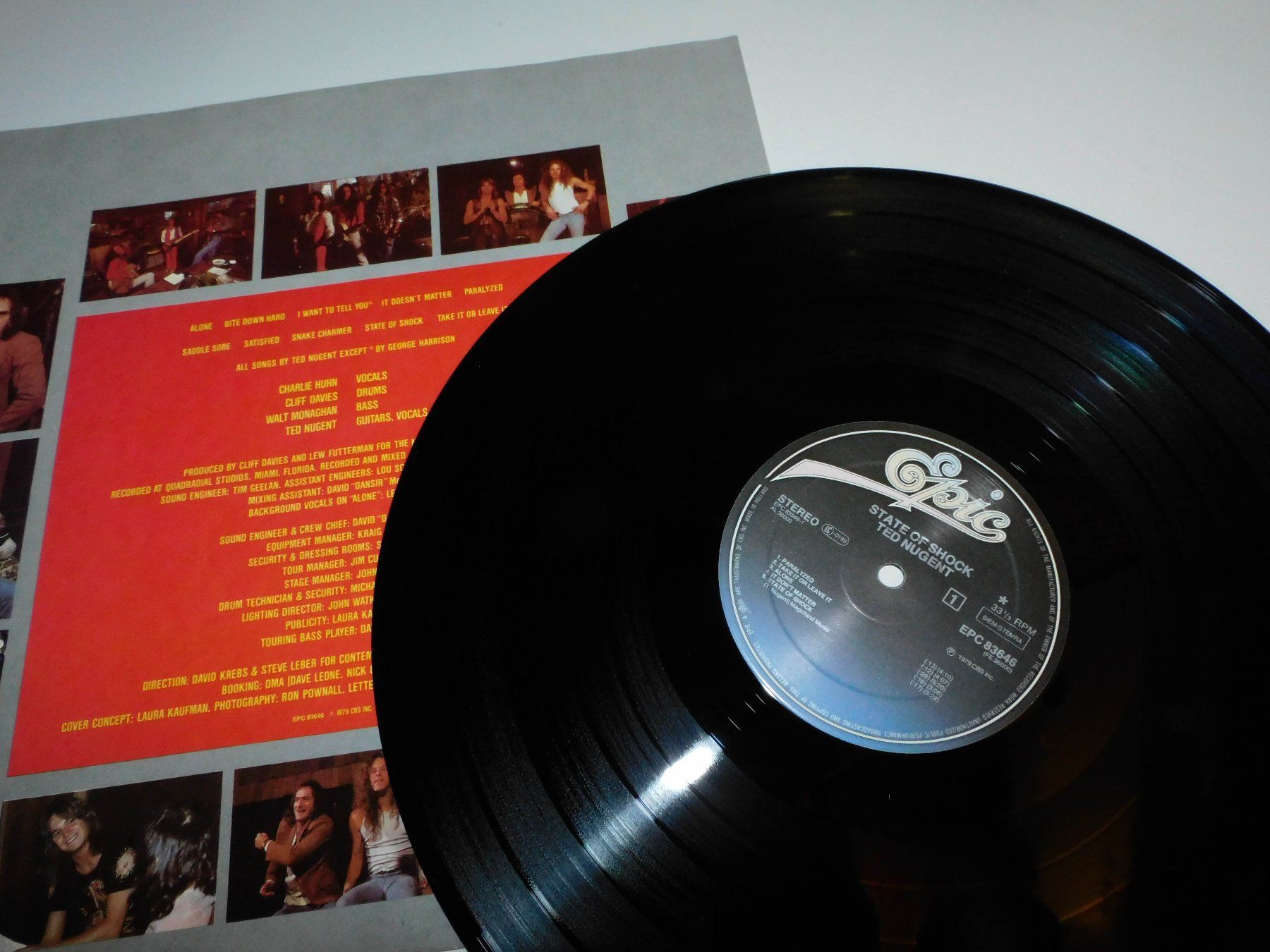 Dischi in vinile: Lp - Ted Nugent - 1979 Schallplatte  State – Usato da Sursee venduto da 76 5