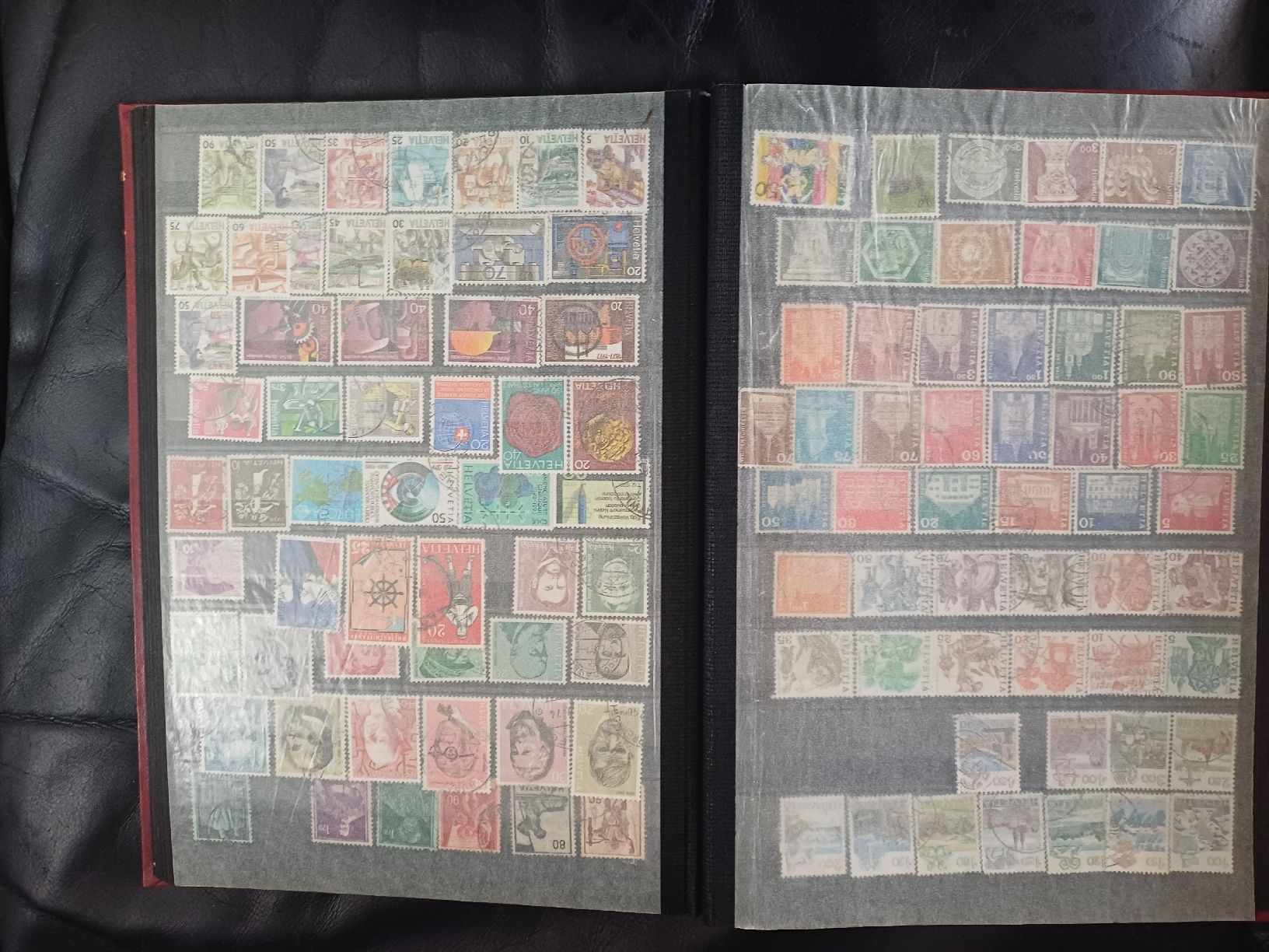 Alle Briefmarken: Briefmarken Album, grosse Sammlung, Schweiz – Gebraucht aus Ebersecken von Napf08 1