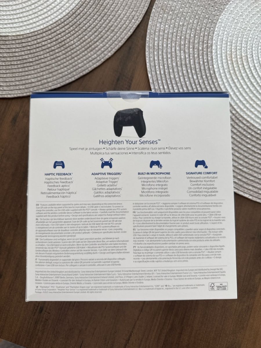 Sony Controller: Sony PlayStation 5 DualSense Controller schwarz neu – Nuovo e nell'imballaggio originale da Wetzikon ZH venduto da Sven_04 1