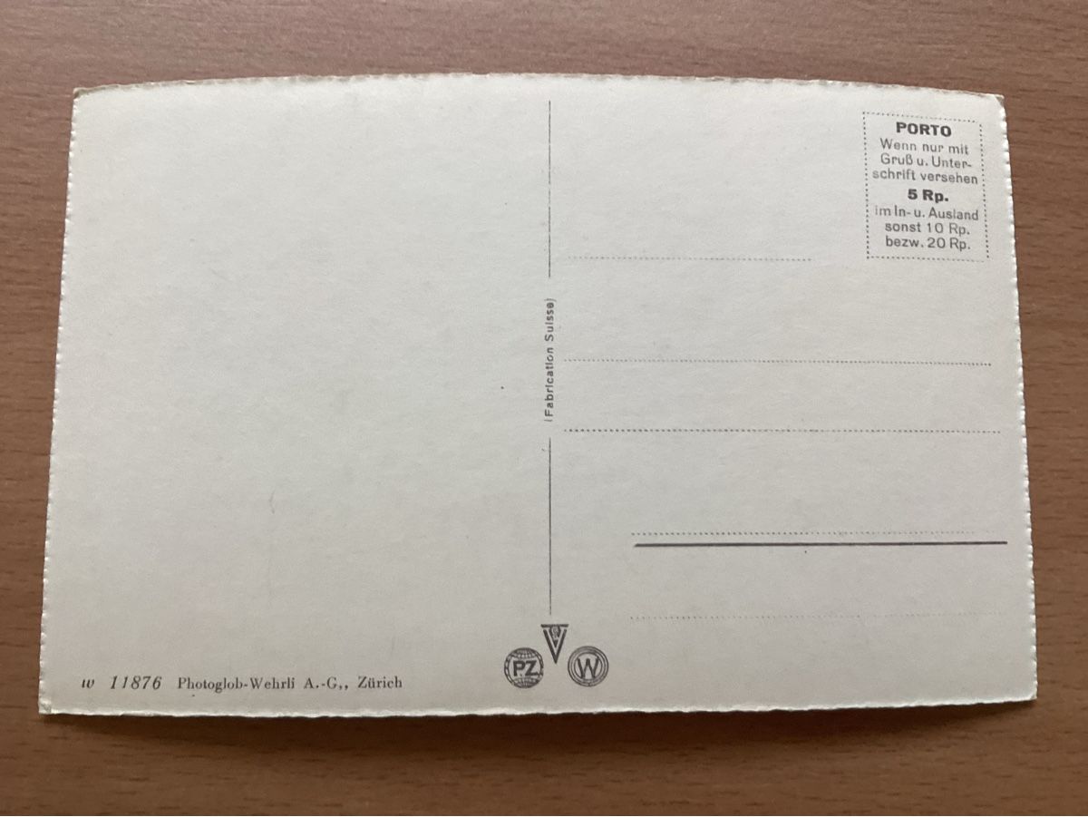 Cartoline postali: AK Steinalp, Sustenstrasse, Sustenpass, Bern – Usato da Wassen UR venduto da SABDOM 1