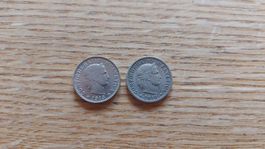 20 Rappen Jahrgang 1913 und 1919