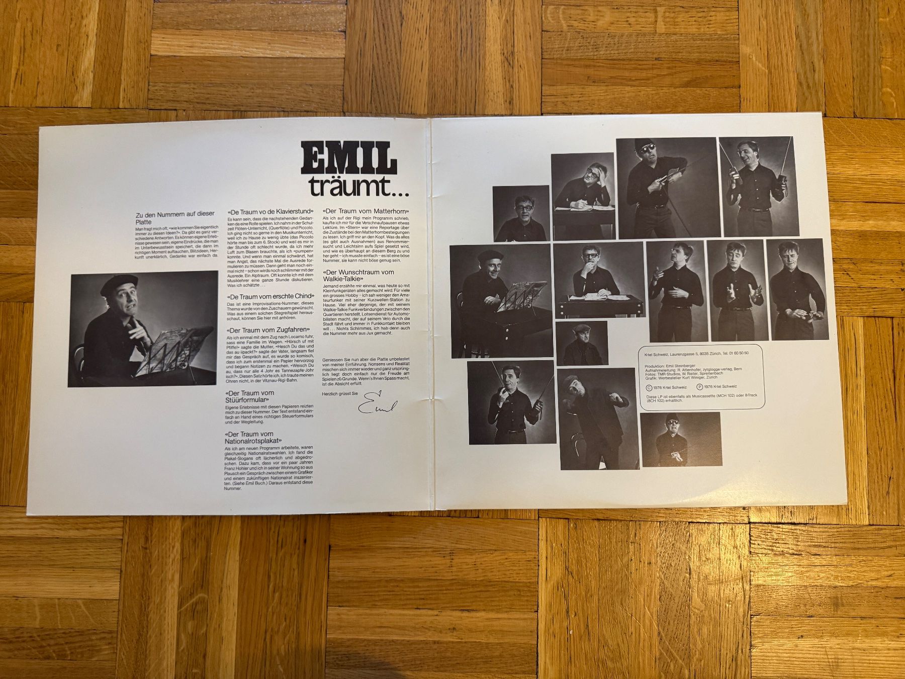 Dischi in vinile: Emil Steinberger Emil Träumt  Vinyl LP – Usato da Genève venduto da Greg_8ff 1