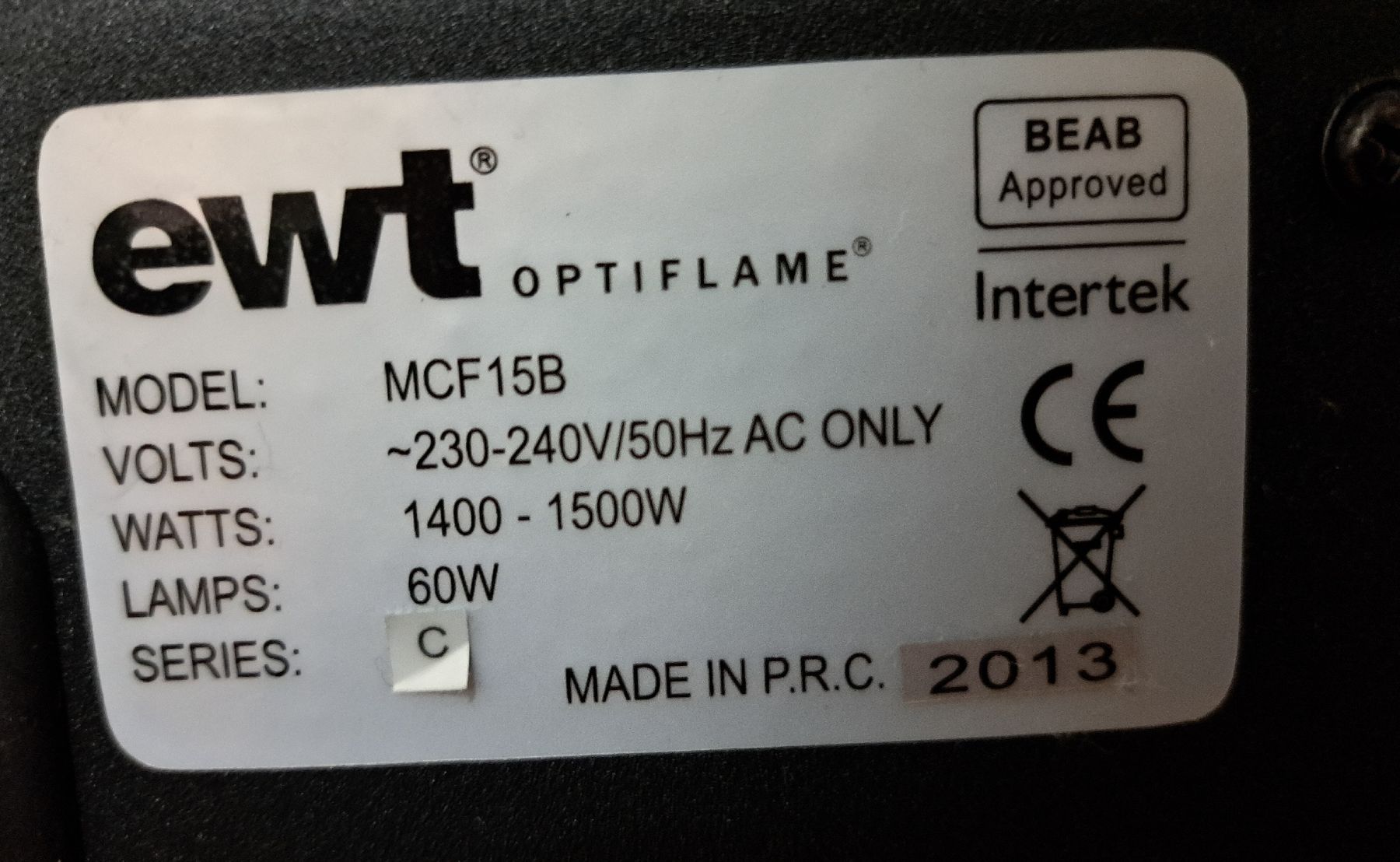 Cheminée: Elektrischekamin – D'occasion à Frauenfeld par berk39 2