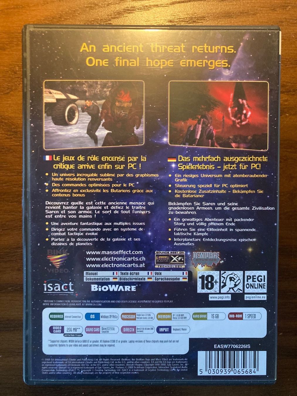 Giochi: Mass Effect (PC DVD) – Usato da Therwil venduto da annickfankhauser 1