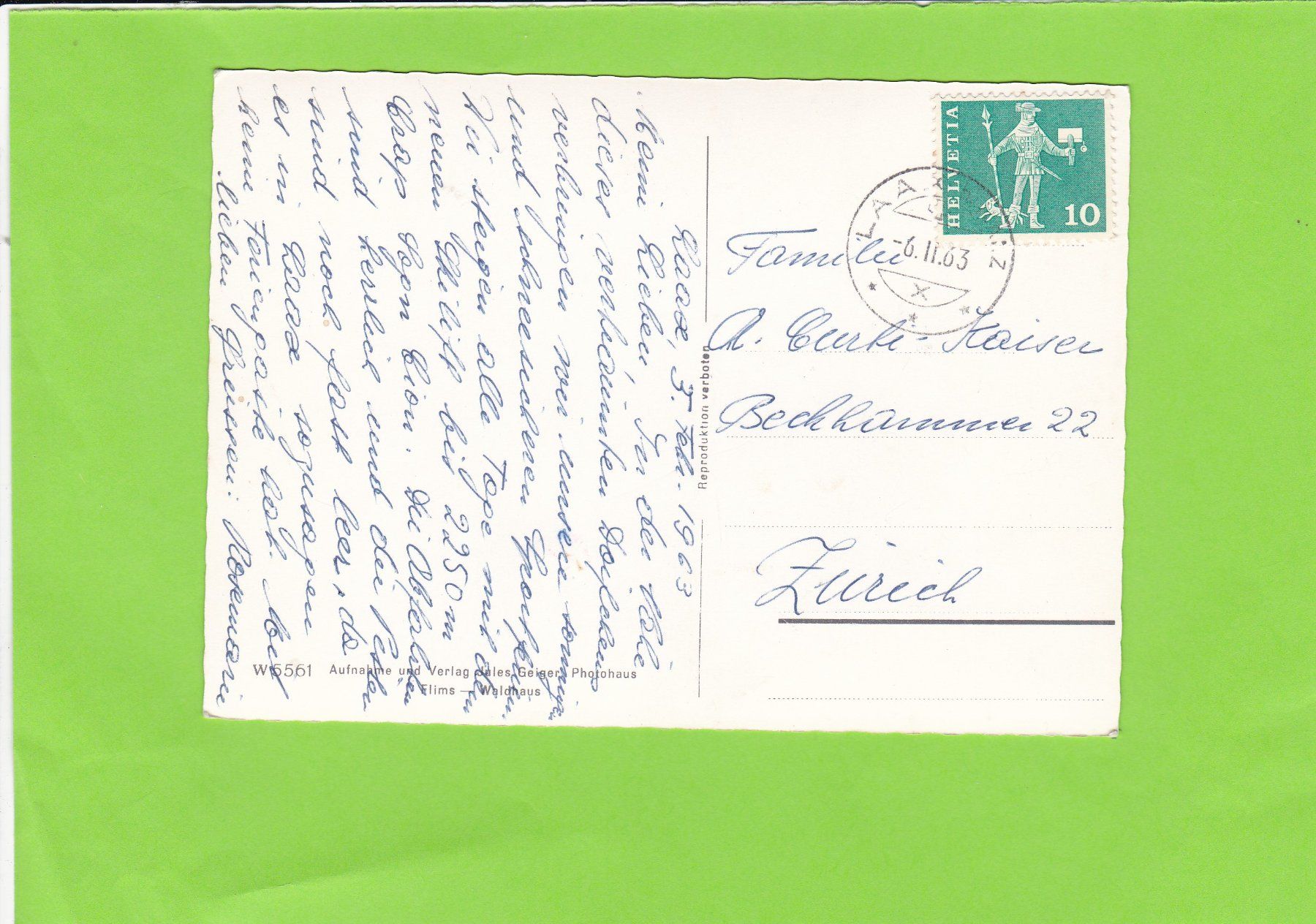 Cartes postales: Laax – D'occasion à St. Peterzell par neckertal 1