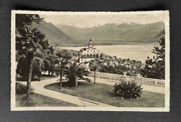 AK Locarno Basilica Santuario Madonna del Sasso