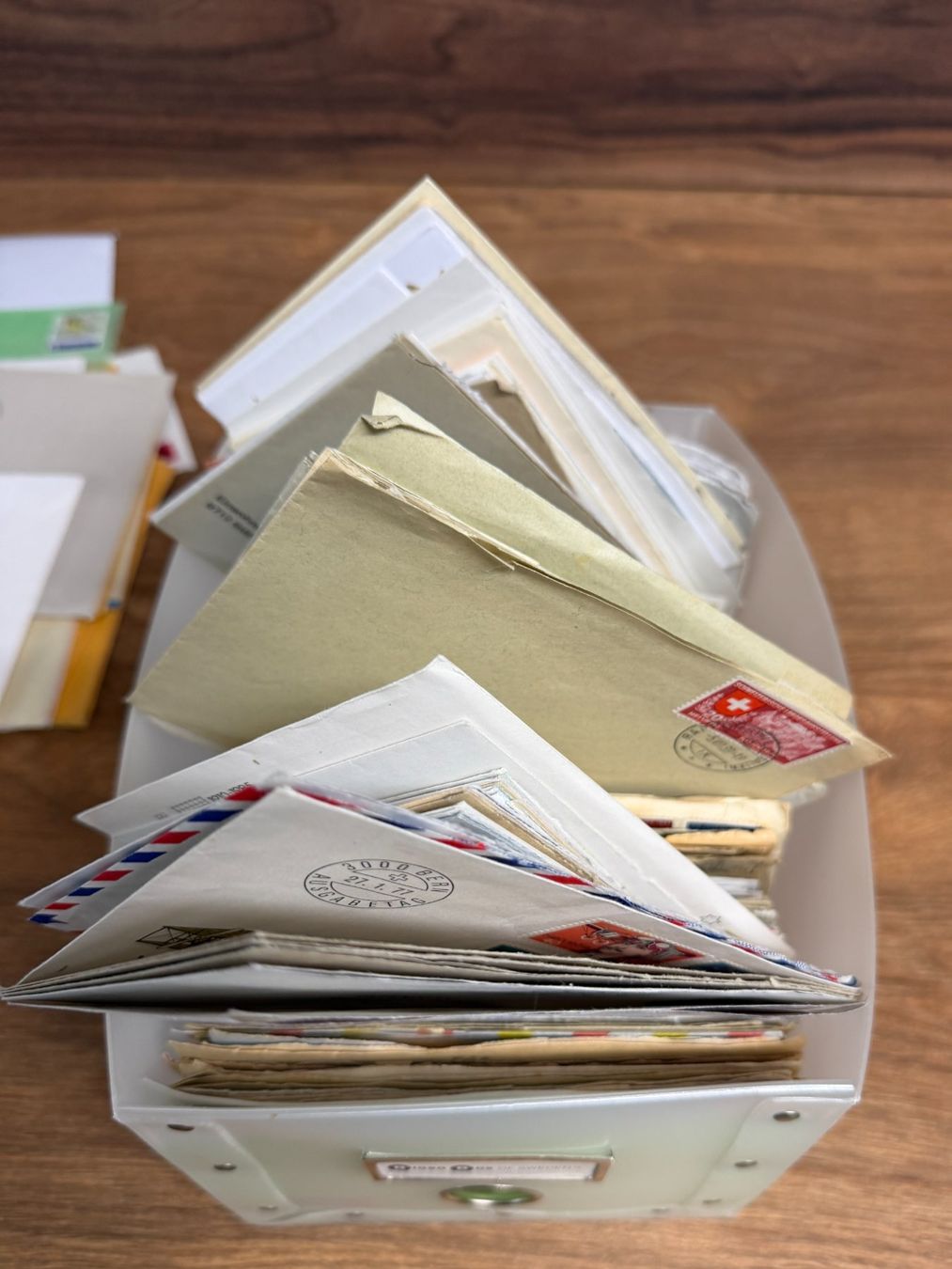 Tous les timbres: Briefmarke / Briefe / Sammlung / stempel / Ansichtskarten – D'occasion à Nussbaumen AG par olitech5415 1