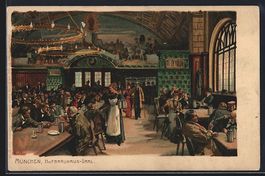 Paul Hey: München, Saal des Gasthofes H