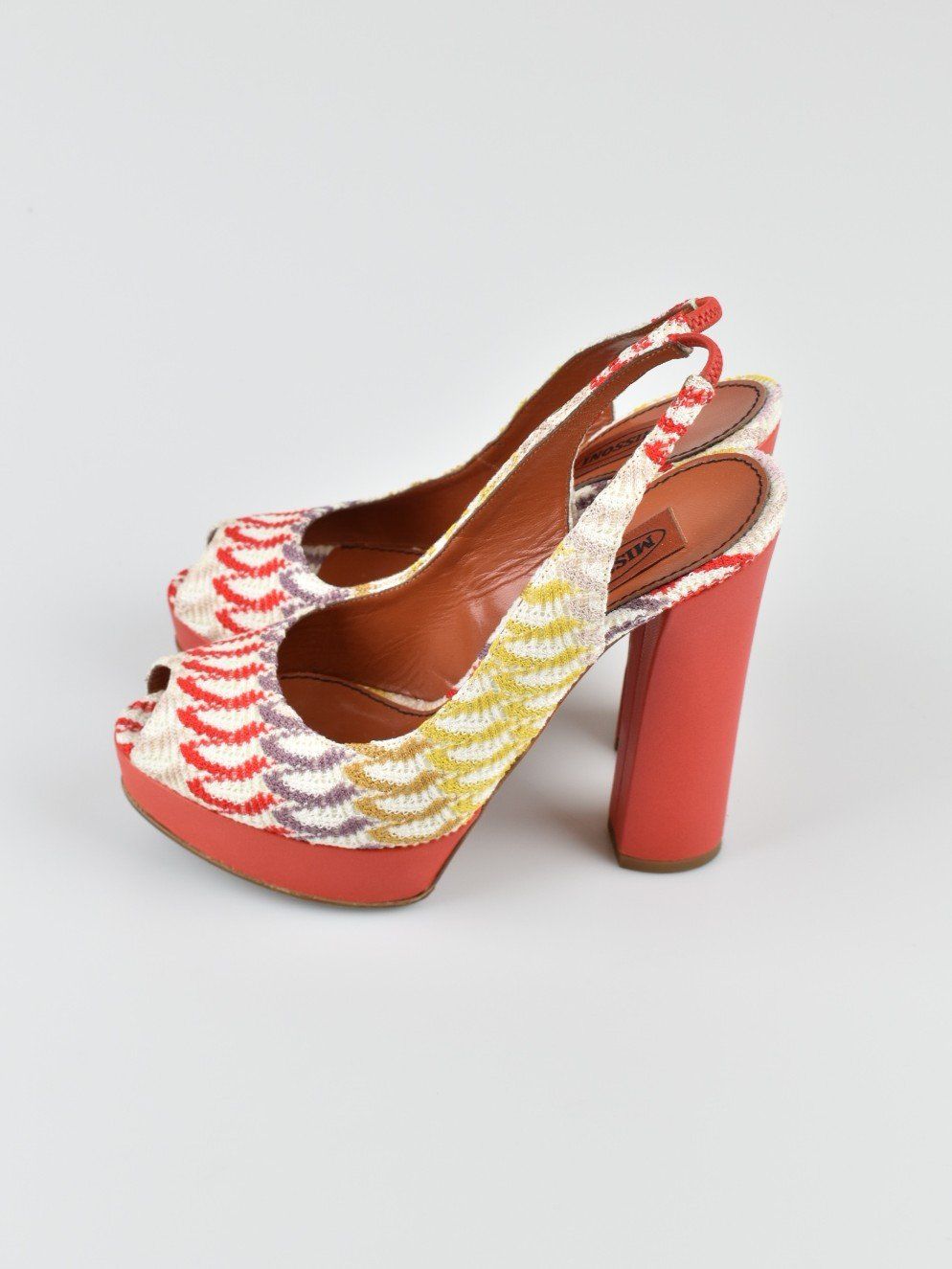 Missoni Scarpe da donna: Missoni Slingback-Plateausandalen, Gr.37.5 – Nuovo (secondo la descrizione) da Nürensdorf venduto da 2ND_STORY 1