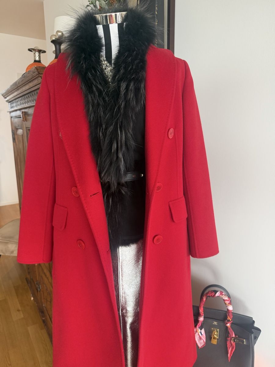 Max Mara Mäntel: Max Mara Mantel Rot Gr.36/S – Gebraucht aus Meggen von Contenance7 5