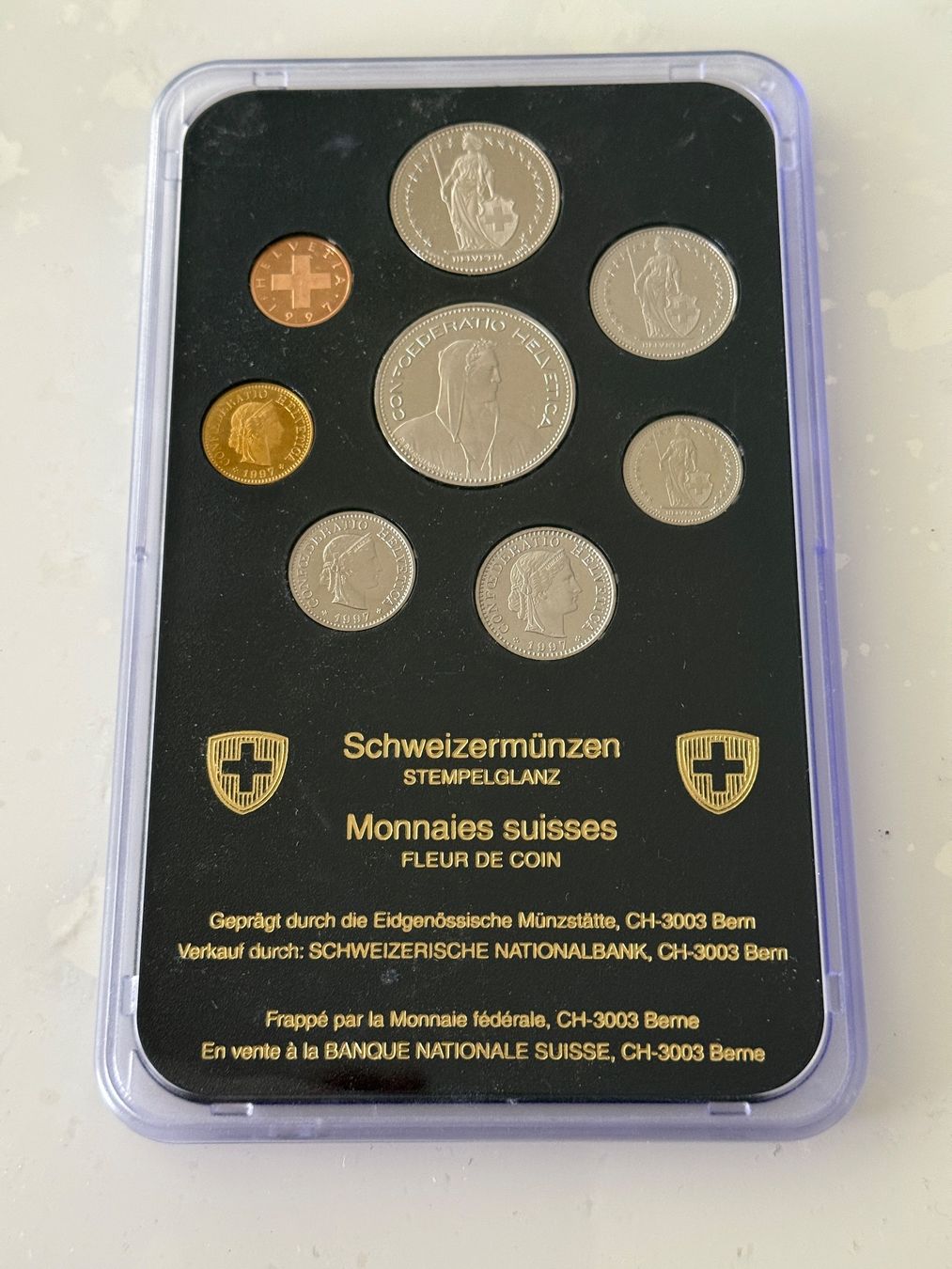Alle Münzen: Schweizer Münzsatz 1997  Stempelglanz – Neu (gemäss Beschreibung) aus Wallisellen von SWISS_SILVER1