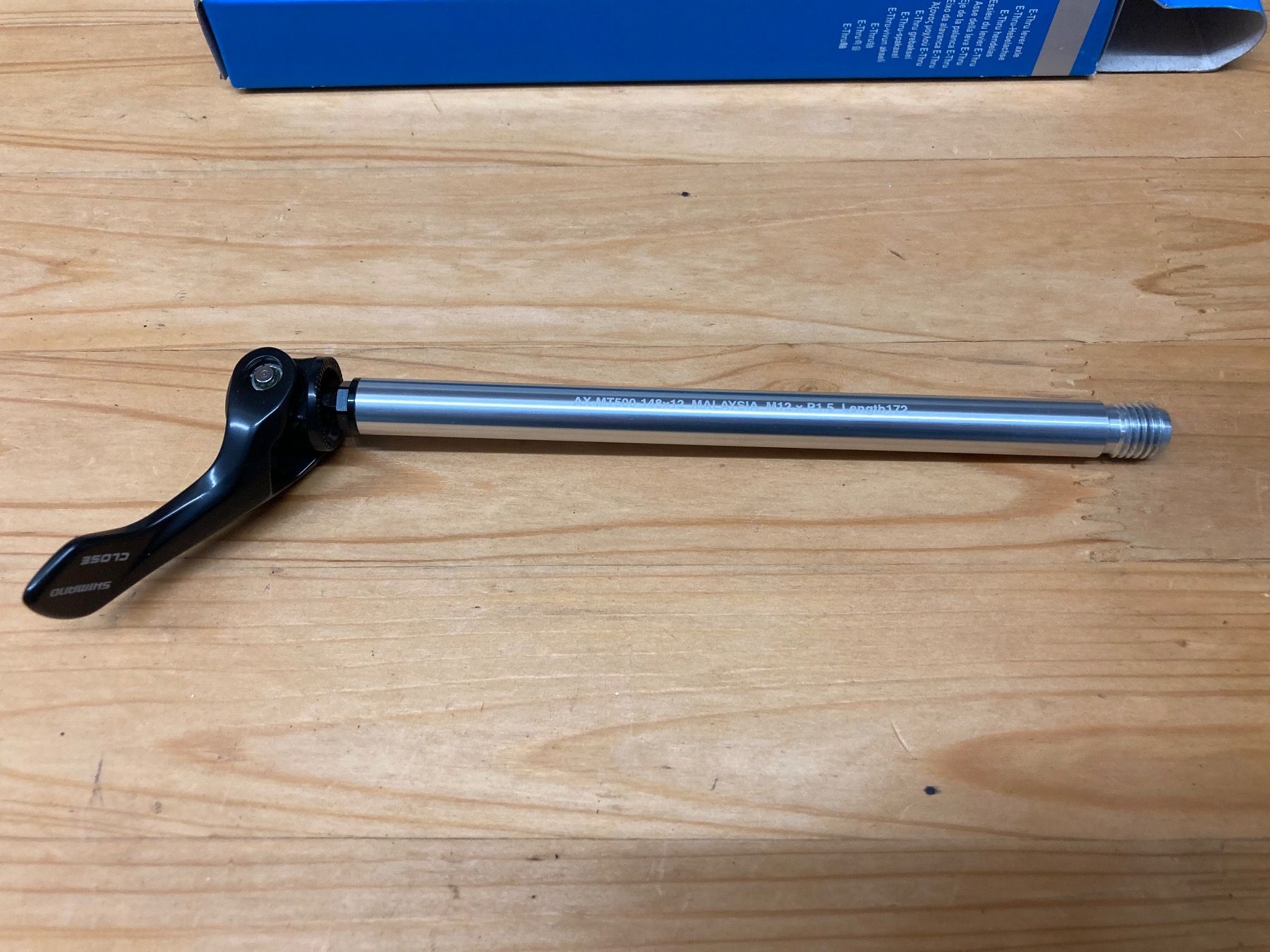 Shimano Pezzi di ricambio: Stevkachse Shimano Thruaxle – Usato da Lüscherz venduto da Chrigubader 2