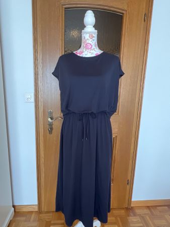 Dunkelblaues Sommerkleid leicht & luftig perfekt...Neu