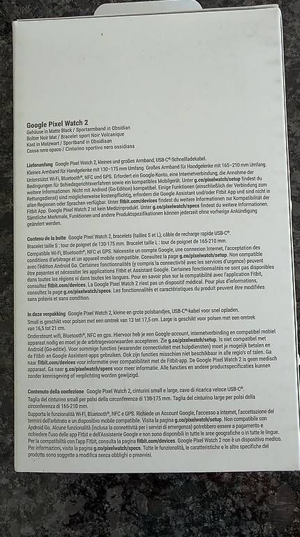 Smartwatch: Google Pixel Watch 2 – Usato da Münchenstein venduto da alessio.cusintino 1