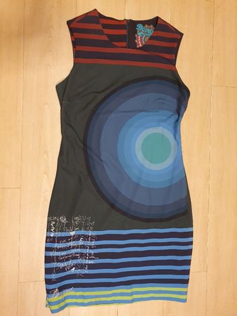 Desigual Kleid Robe Gr. 38 Summer Elegant