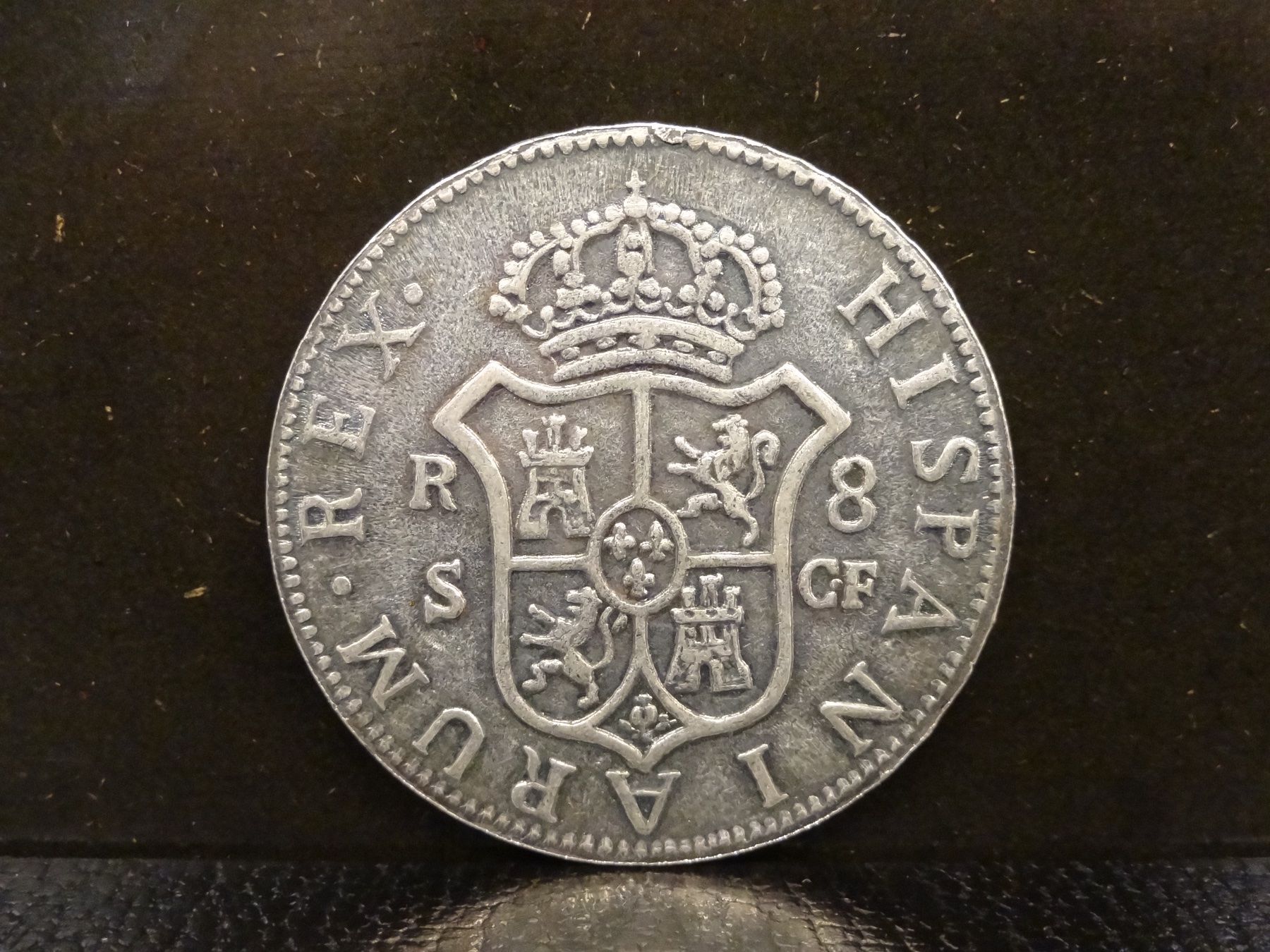 Tutti le monete: REPLIKA einer antiken Silbermünze  HISPANIARUM REX 1772 – Usato da Kerzers venduto da djstarsky73 3