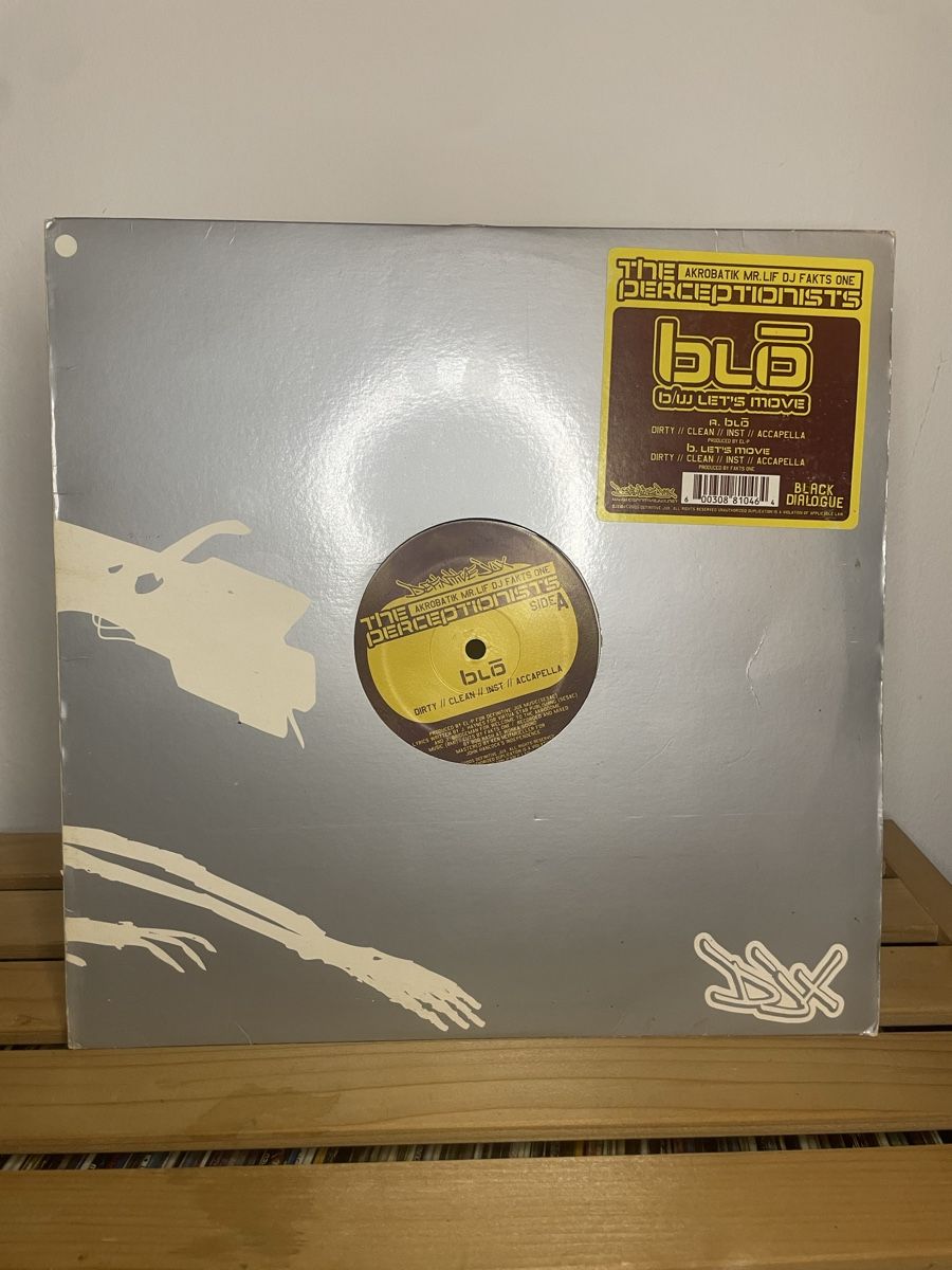Dischi in vinile: Blō - The Preceptionists / let’s move  – Usato da Glarus venduto da PICKER-GENIUS