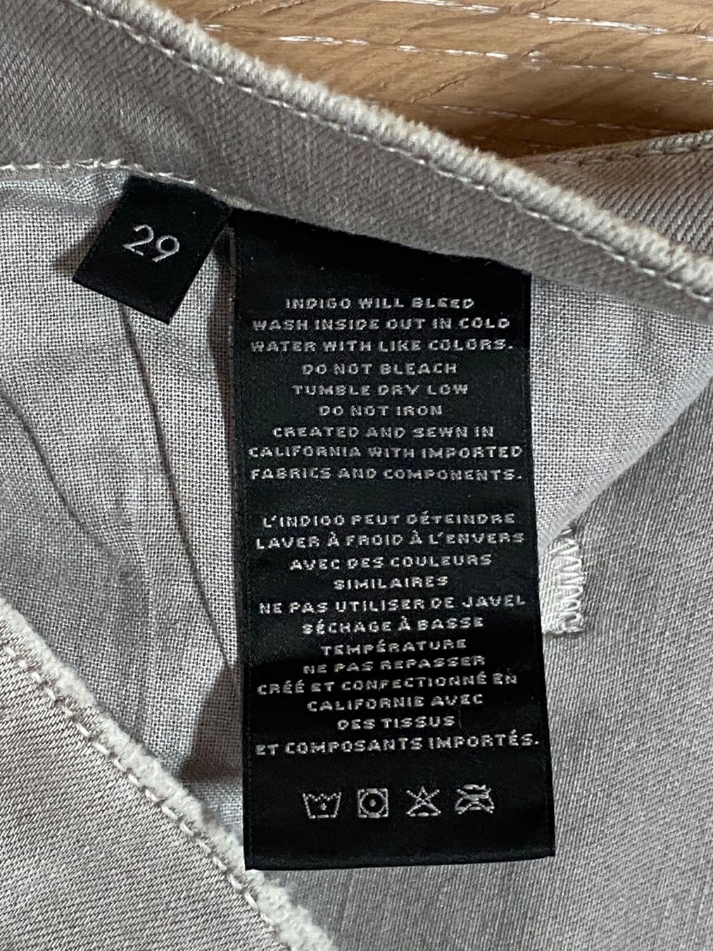 Jeans: Great J Brand khaki jeans – Usato da Grund b. Gstaad venduto da PlageNeige 6