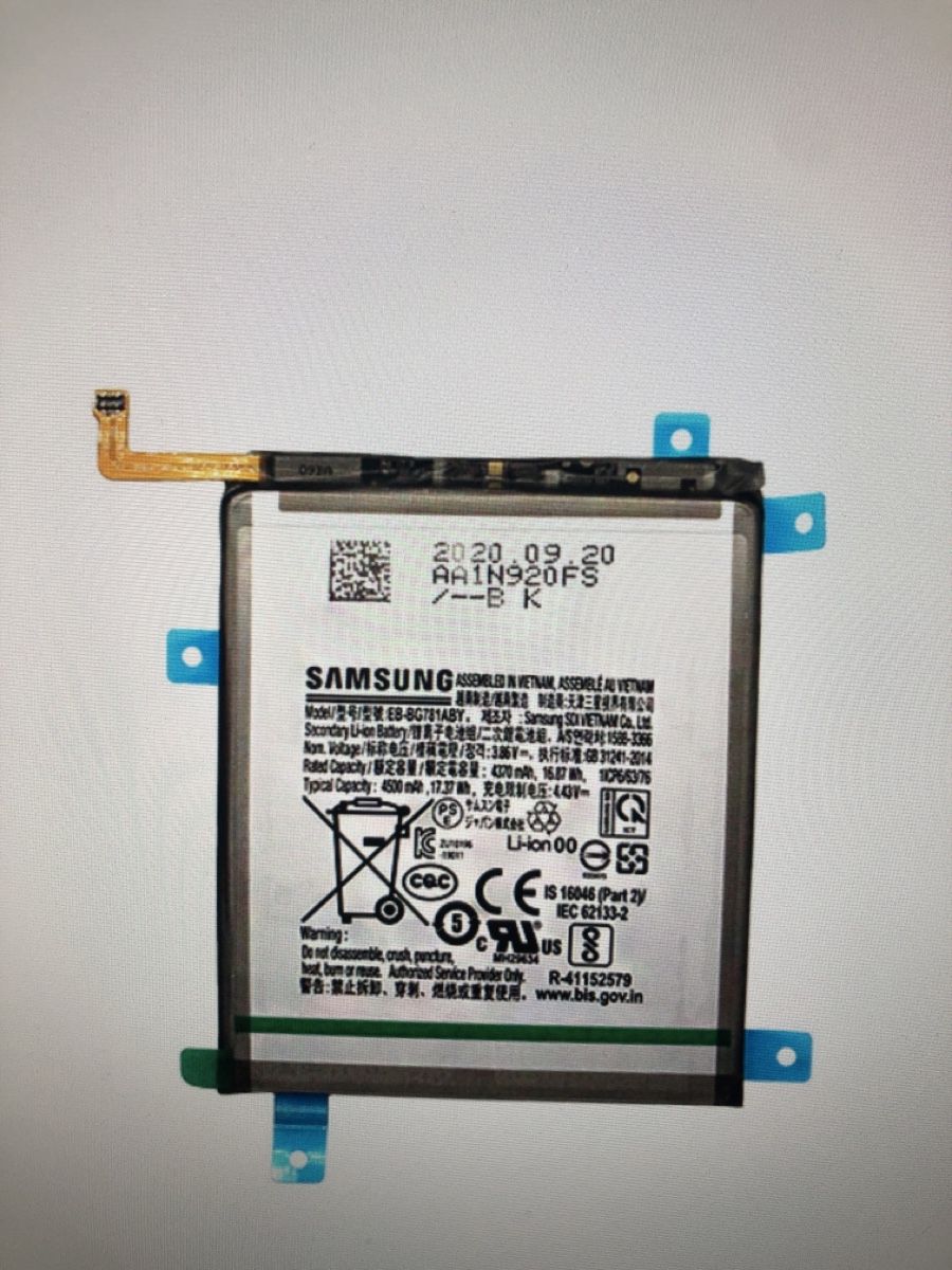 Batterie: Samsung s20 FE Akku  – Nuovo e nell'imballaggio originale da bern venduto da reptechnic
