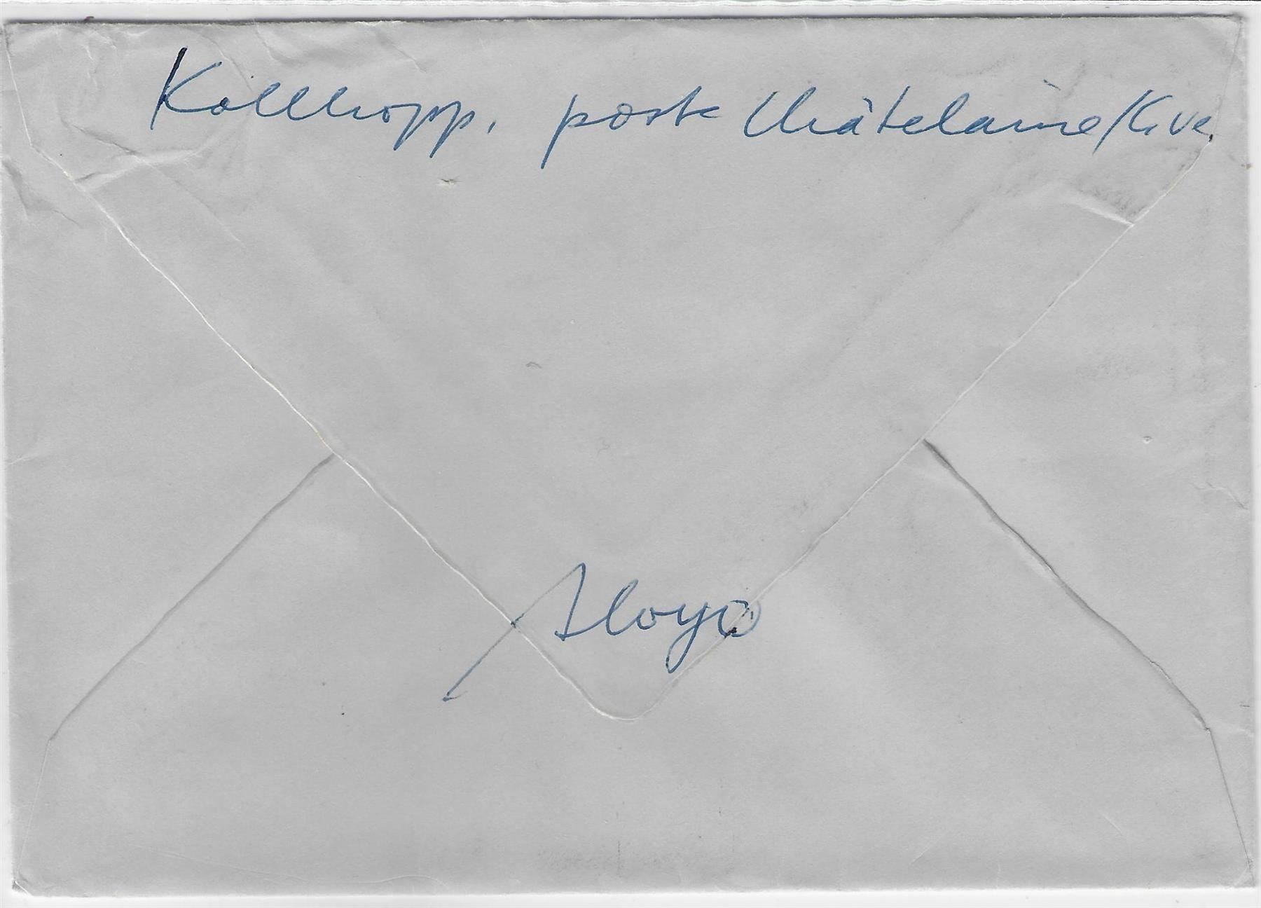 Tous les timbres: Satzbrief 1959 J178-J182 Chatelaine Genf – Neuf avec emballage d'origine à Ettingen par Kartenplanet 1
