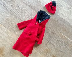 60er BARBIE "Winter Coat“ Kleidung Mattel Vintage