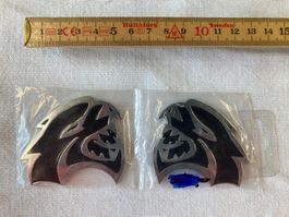 Dodge SRT Hellcat Emblem - schwarz - neu